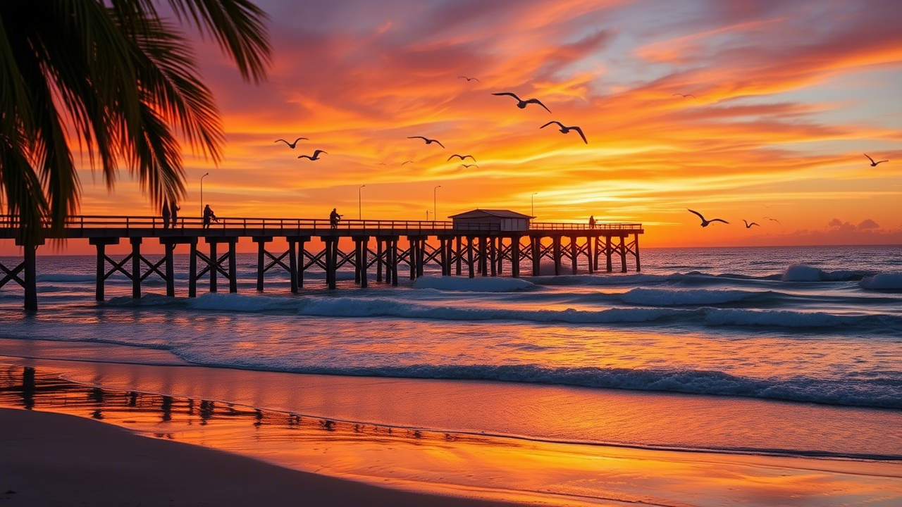 st augustine beach fishing pier